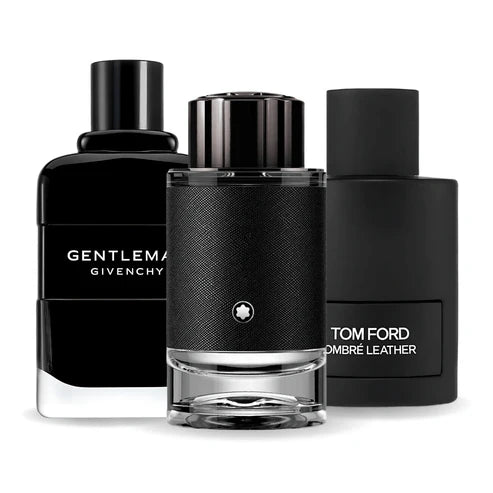 KIT: TOM FORD OMBRE LEATHER, GIVENCHY GENTLEMAN, MONTBLANC EXPLORER